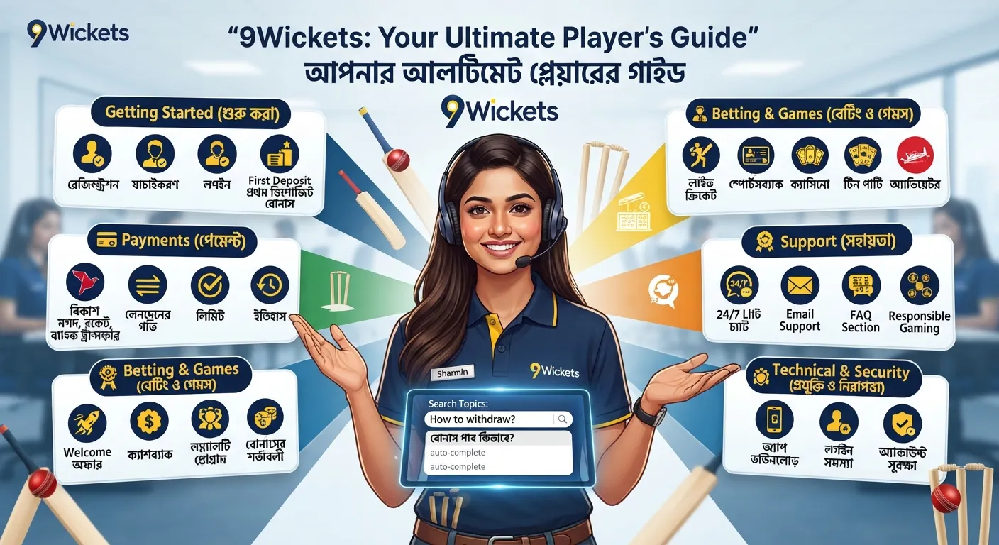 9Wickets Agent: Help and Account Assistance