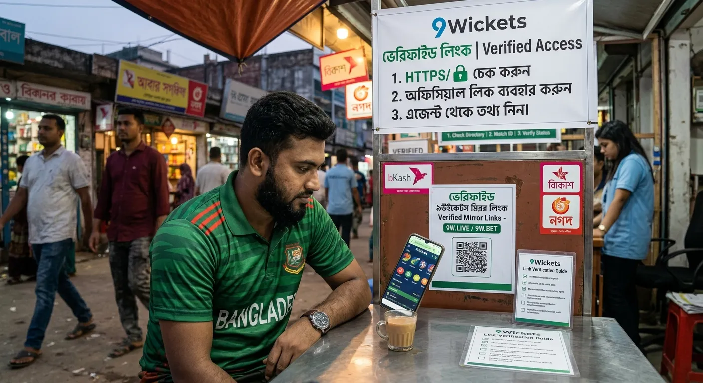 Verified 9Wickets Links: Direct Access to Official Betting & Exchange Sites